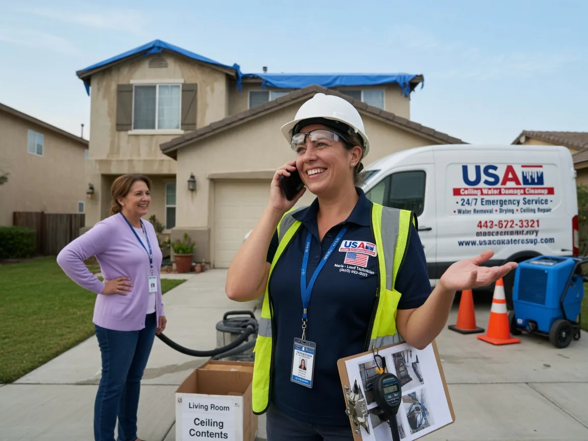 Ceiling Water Damage Restoration Cairo, NE FAQs
